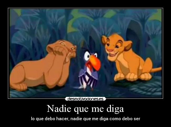 Nadie que me diga - 