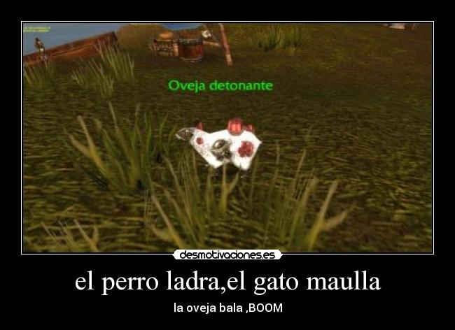 el perro ladra,el gato maulla - la oveja bala ,BOOM