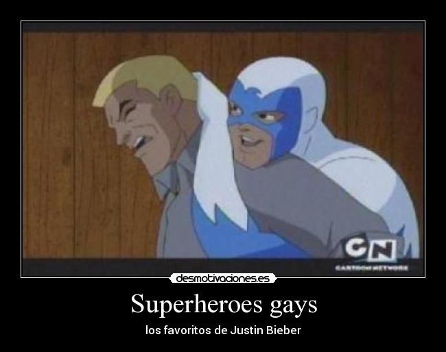 Superheroes gays - los favoritos de Justin Bieber