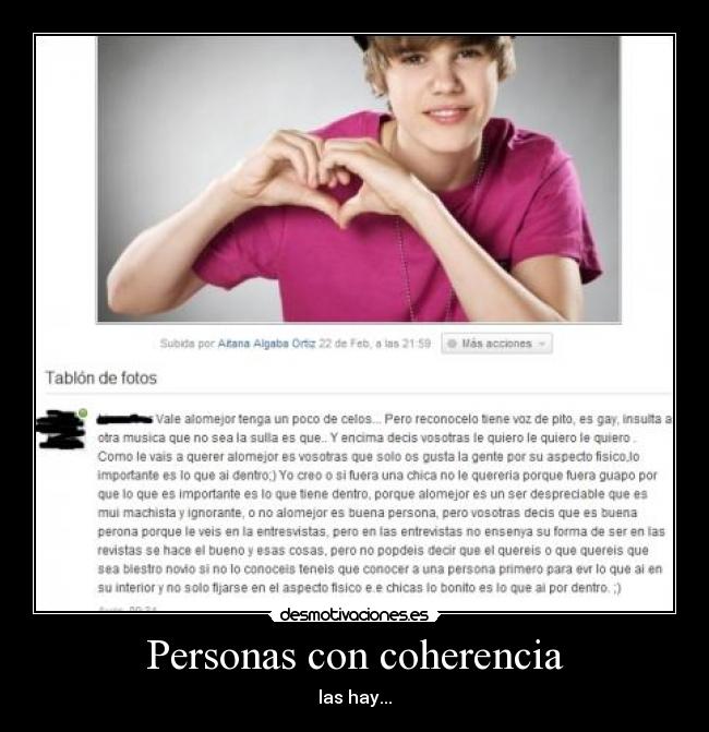 Personas con coherencia -