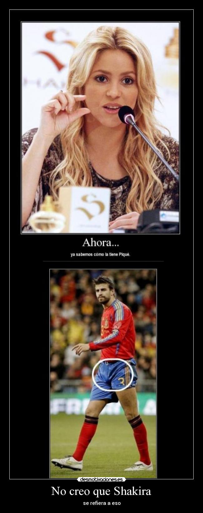 No creo que Shakira - 