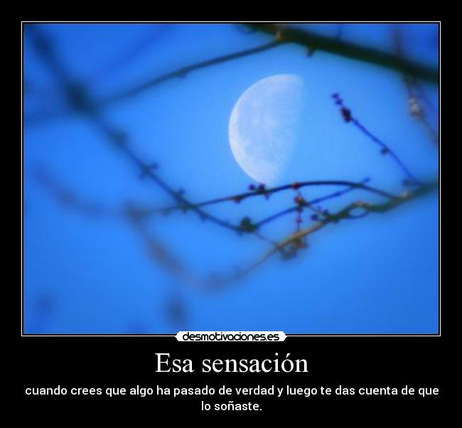 Esa sensación - 