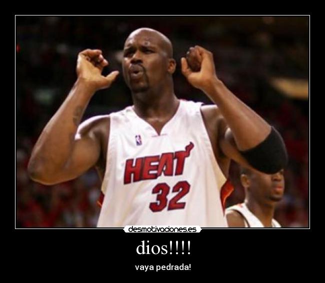 dios!!!! - vaya pedrada!