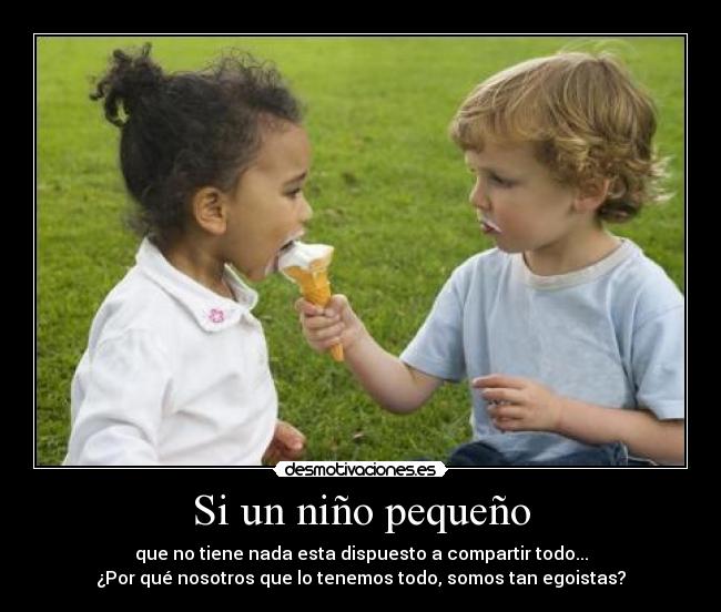 Si un niño pequeño -