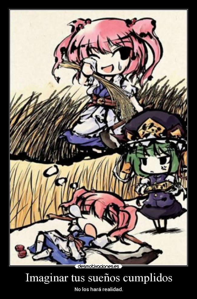Imaginar tus sueños cumplidos -