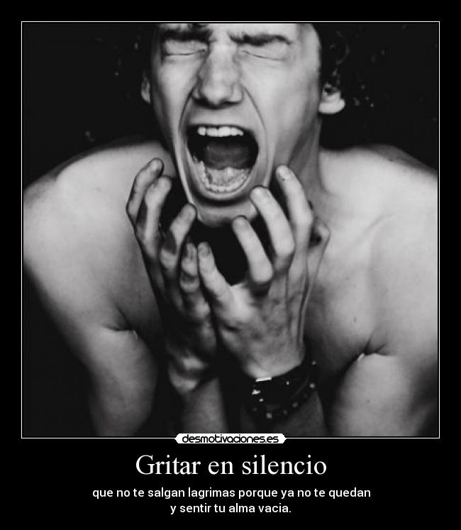 Gritar en silencio -