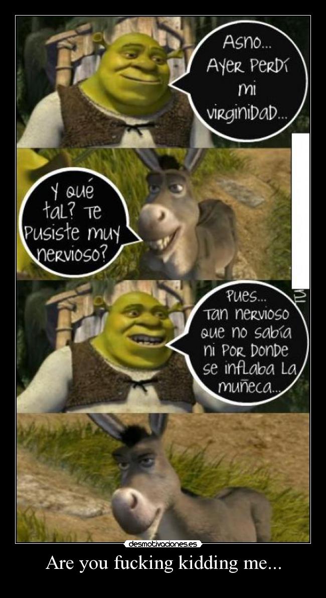 Are you fucking kidding me... -