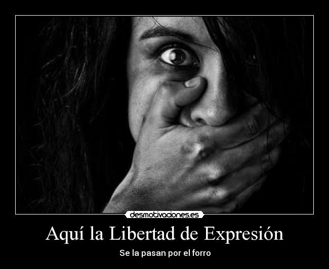 Aquí la Libertad de Expresión - Se la pasan por el forro