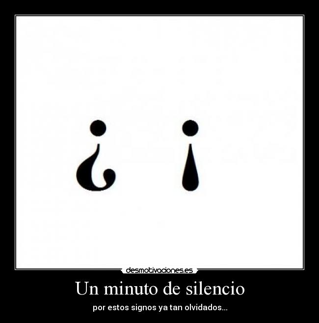 Un minuto de silencio - 