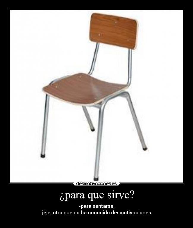 ¿para que sirve? - 