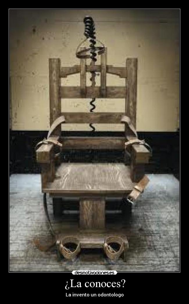¿La conoces? - La invento un odontologo