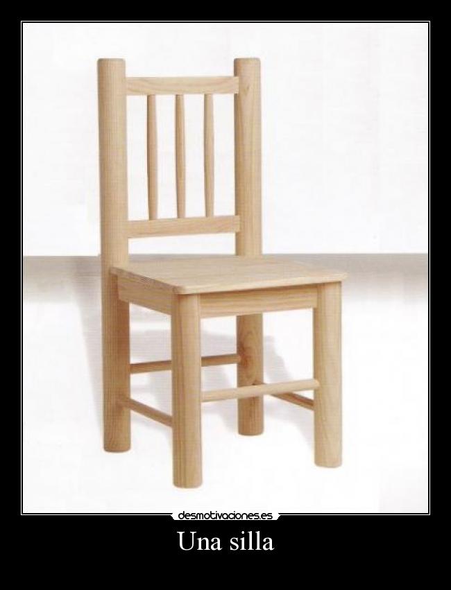 Una silla - 