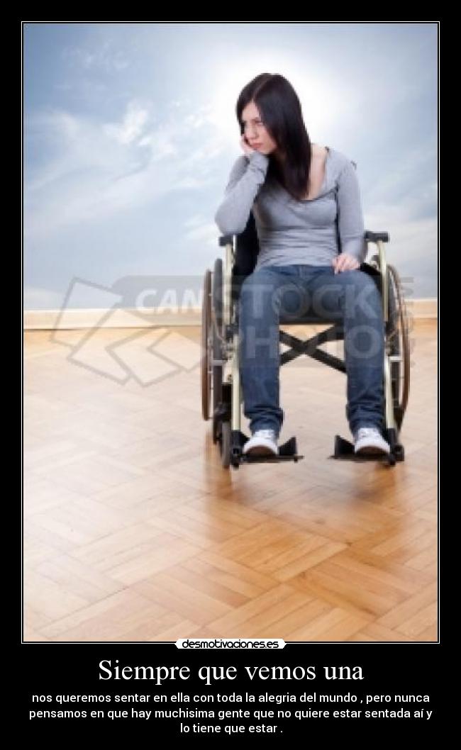 Siempre que vemos una - 