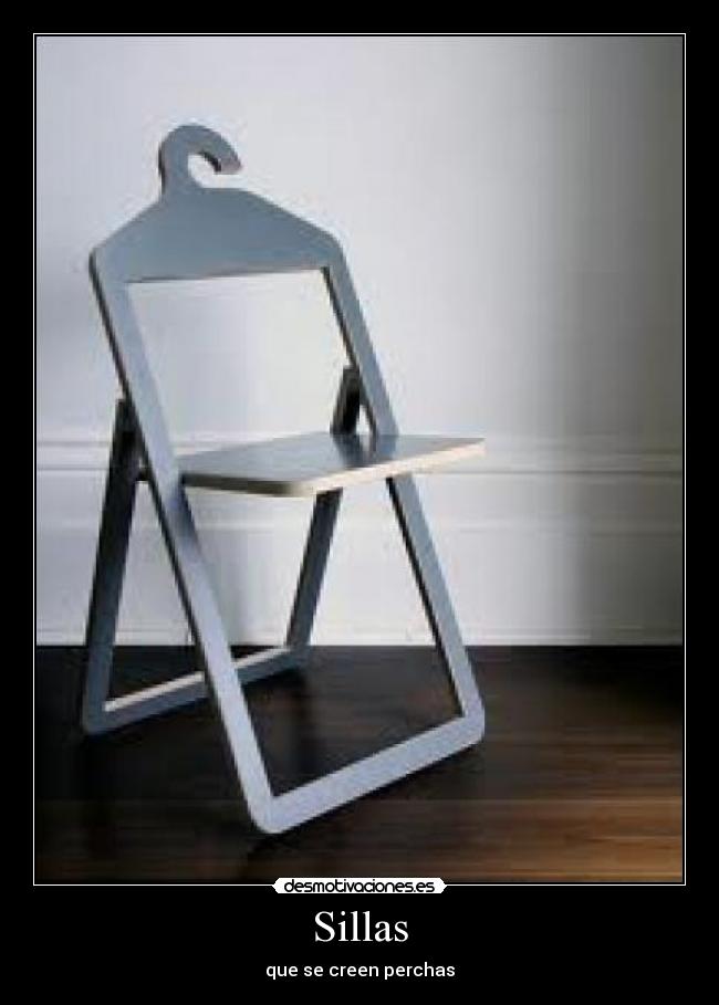 Sillas -