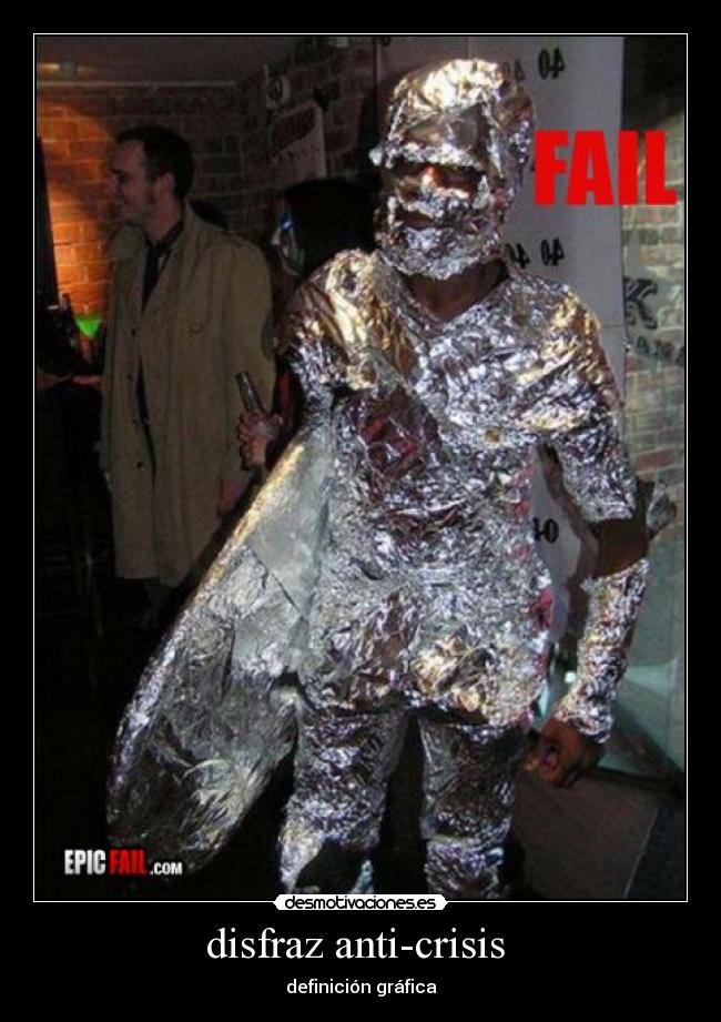 disfraz anti-crisis  - 