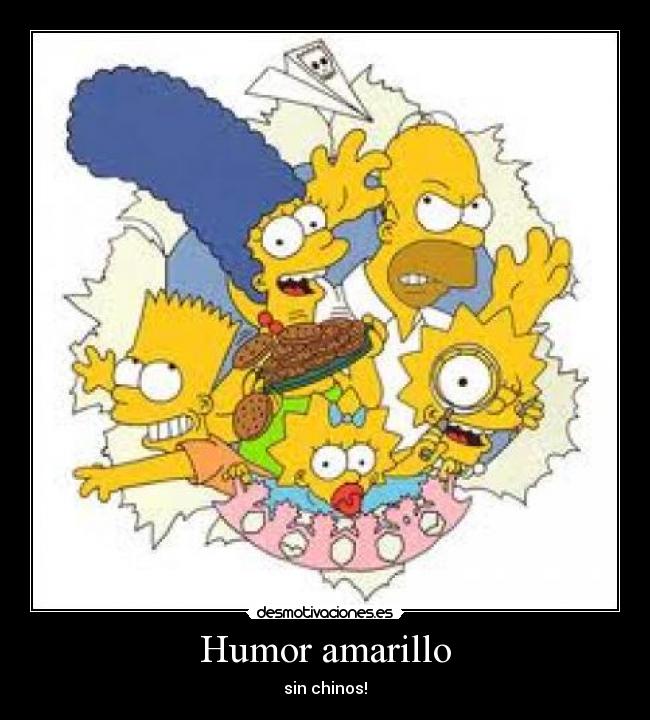 Humor amarillo - sin chinos!