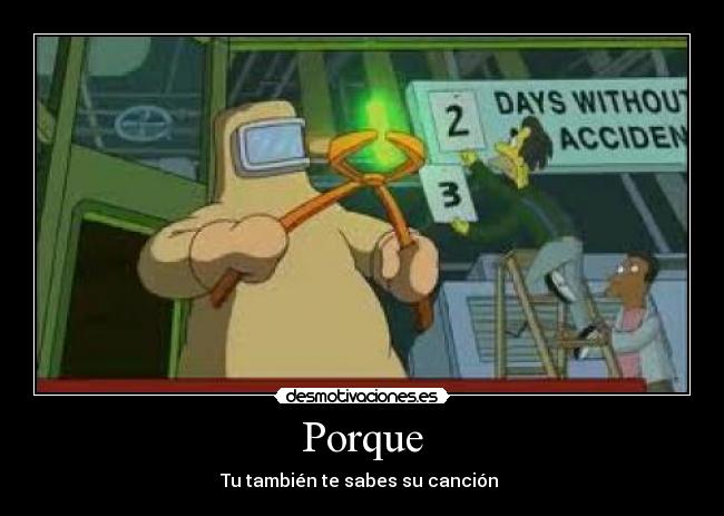 Porque - Tu también te sabes su canción