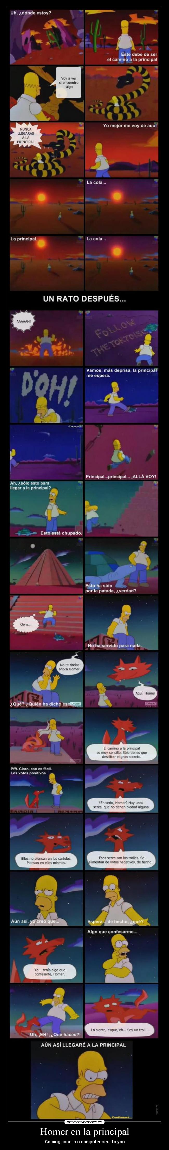 Homer en la principal - 