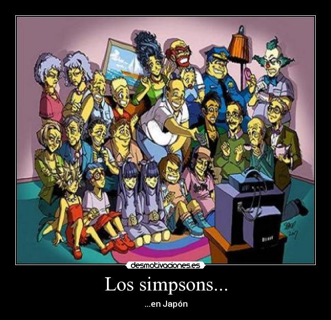 Los simpsons... - ...en Japón
