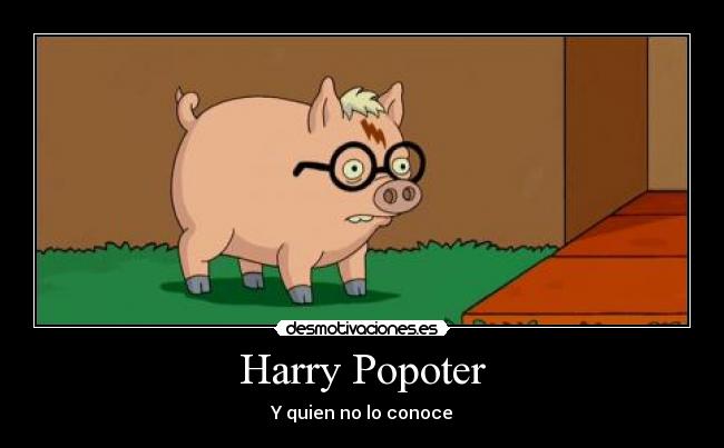 Harry Popoter - Y quien no lo conoce