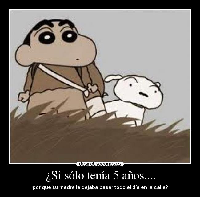 ¿Si sólo tenía 5 años.... - por que su madre le dejaba pasar todo el día en la calle?