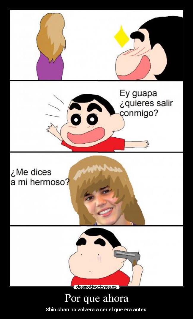Por que ahora - Shin chan no volvera a ser el que era antes 