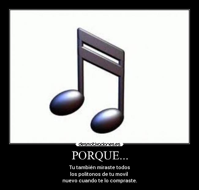 PORQUE... - 