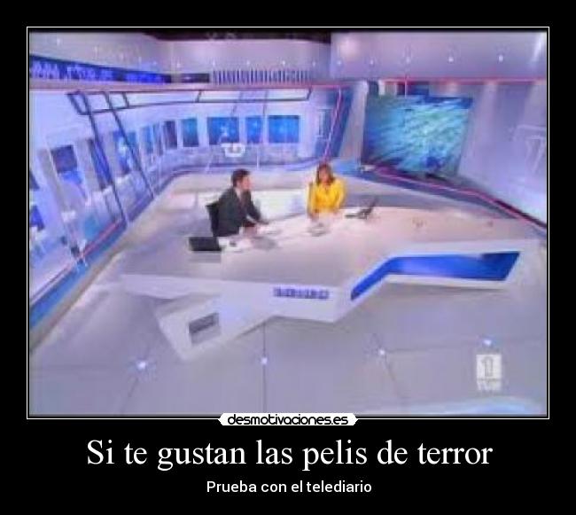 Si te gustan las pelis de terror -