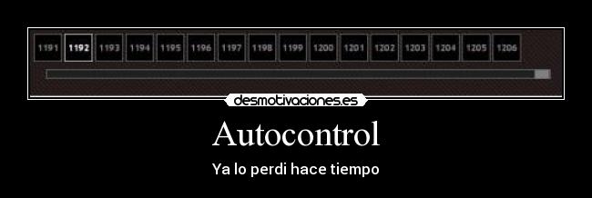 Autocontrol -