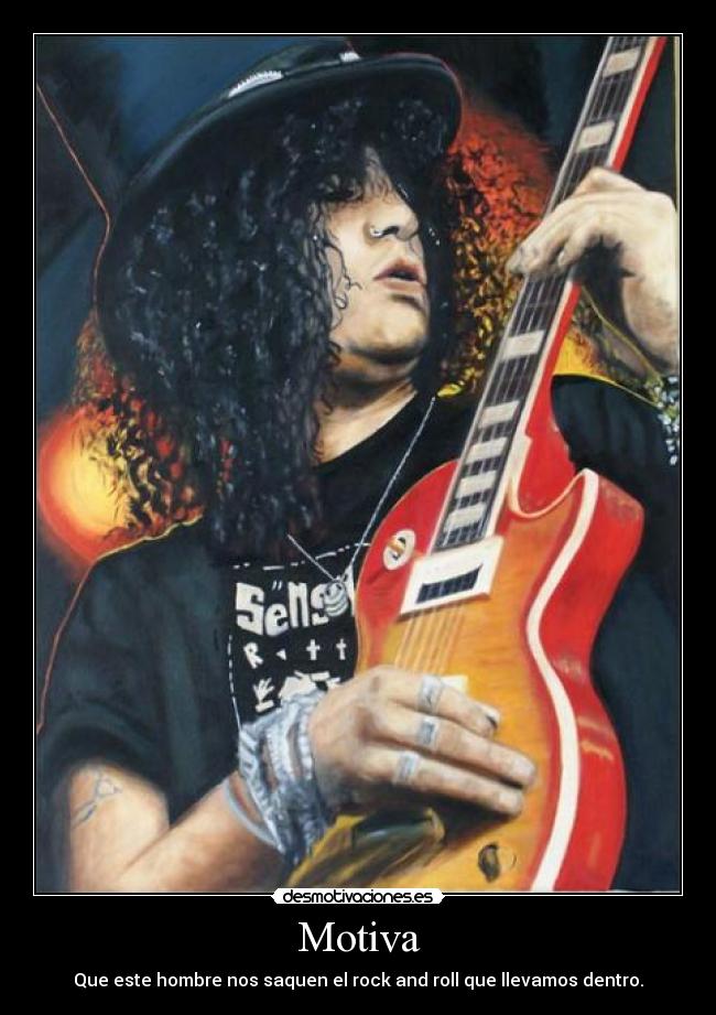 Motiva - Que este hombre nos saquen el rock and roll que llevamos dentro.