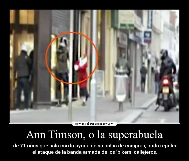 Ann Timson, o la superabuela - 