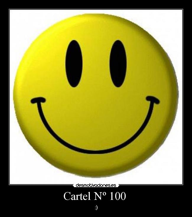 Cartel Nº 100  - 