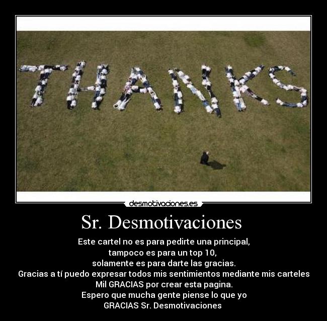 Sr. Desmotivaciones -