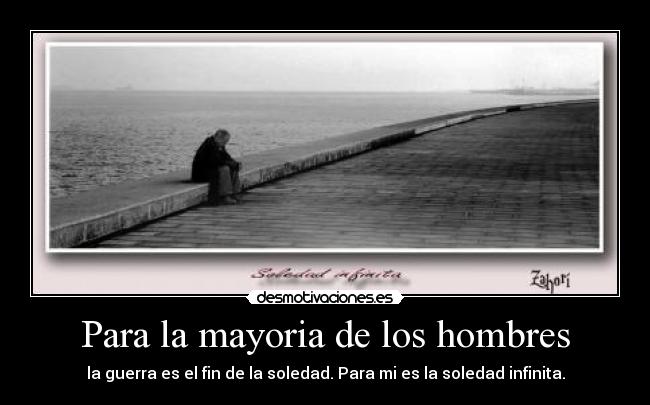 Para la mayoria de los hombres -