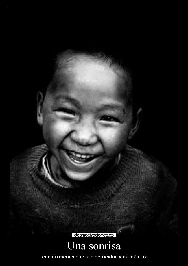 Una sonrisa - 
