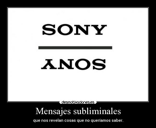 Mensajes subliminales -