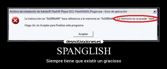 carteles spanglish windows desmotivaciones