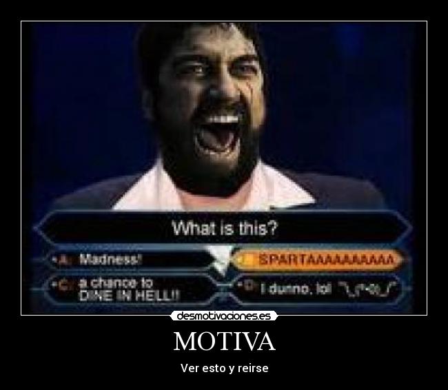 MOTIVA - Ver esto y reirse