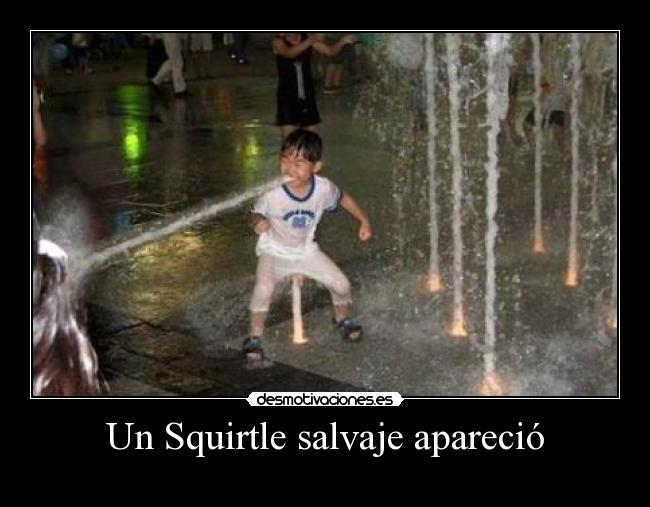 Un Squirtle salvaje apareció - 