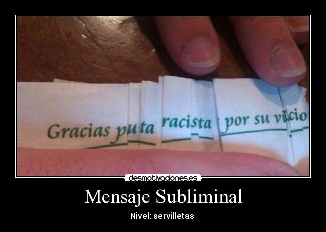 Mensaje Subliminal -