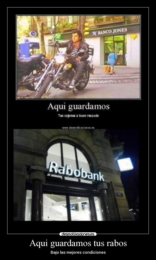 Aqui guardamos tus rabos - 