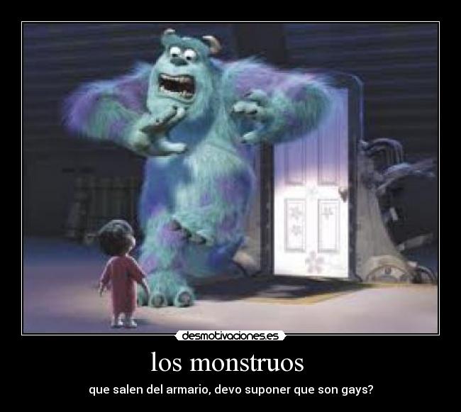 carteles monstruo desmotivaciones