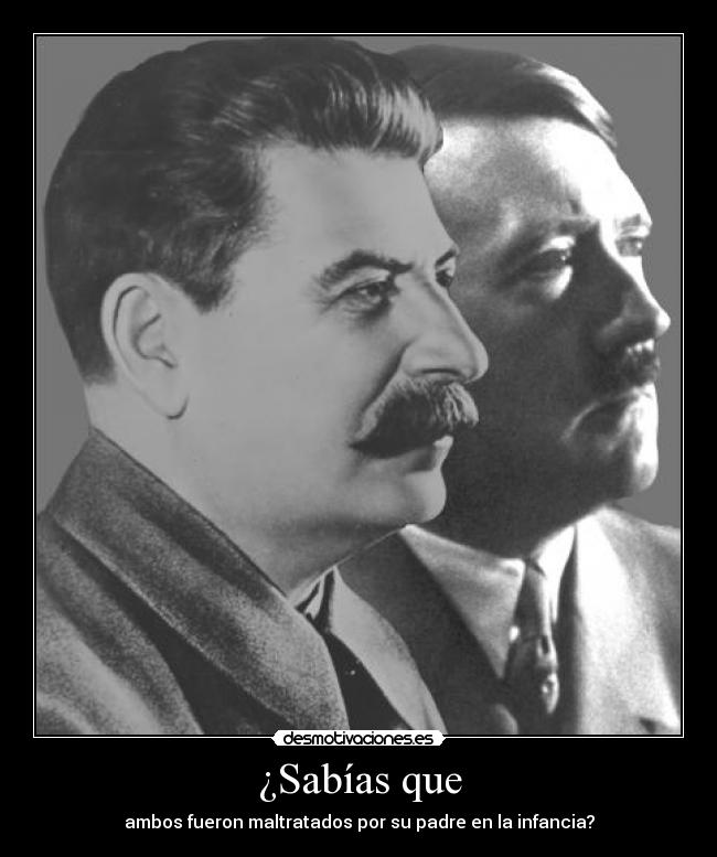 carteles stalin hitler desmotivaciones