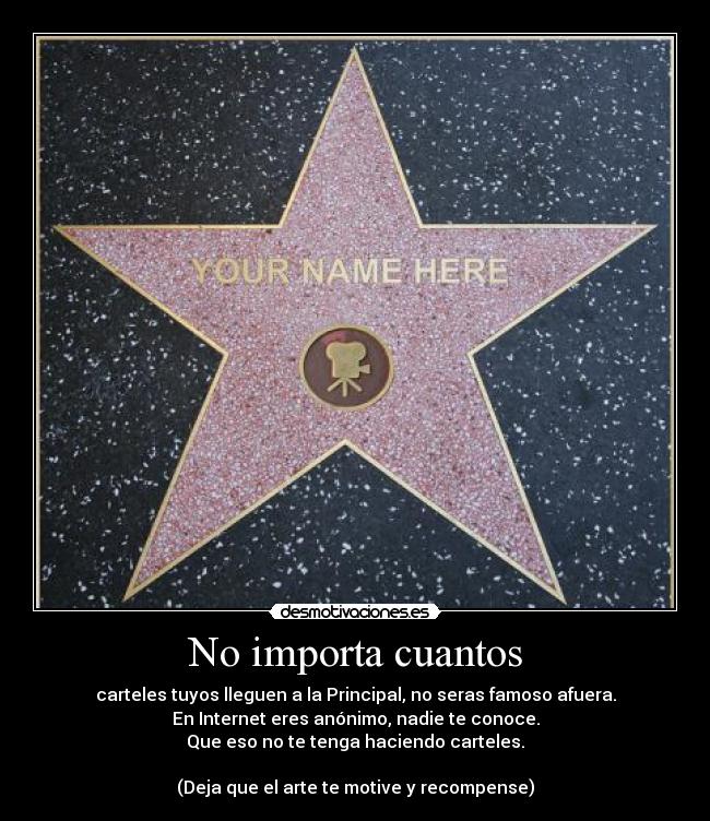 No importa cuantos -