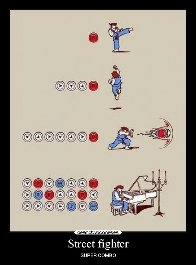 Street fighter - SUPER COMBO