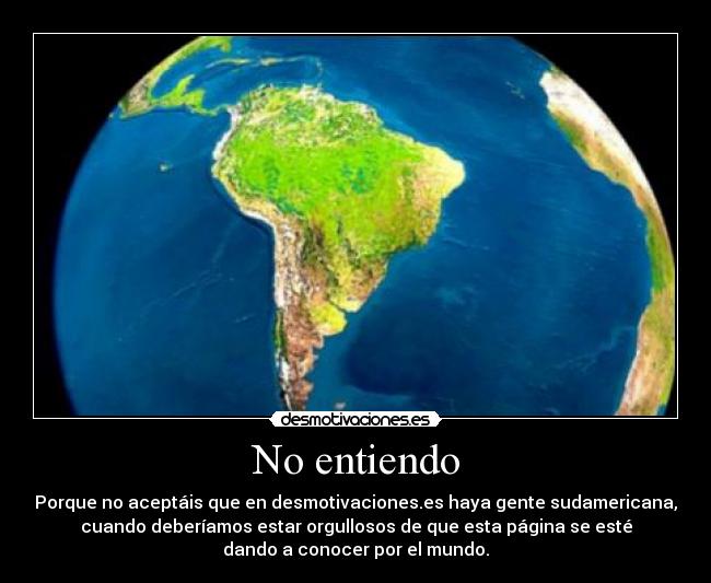 No entiendo - 