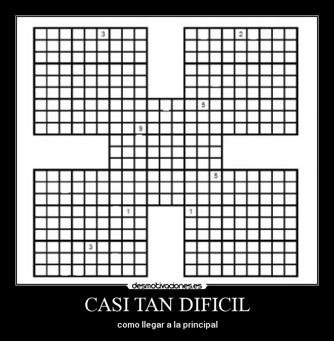 CASI TAN DIFICIL -