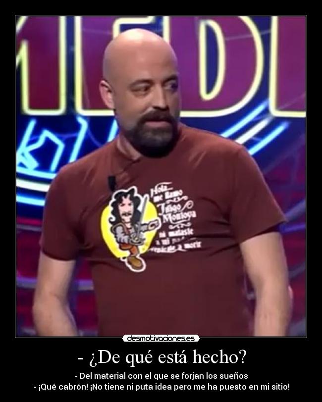 - ¿De qué está hecho? - 