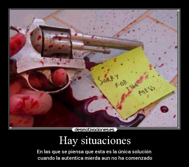 Hay situaciones - 