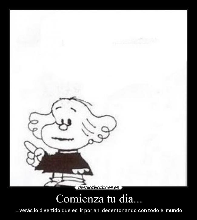 Comienza tu dia... -